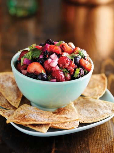 Fruit Salsa and Cinnamon Chip Recipe